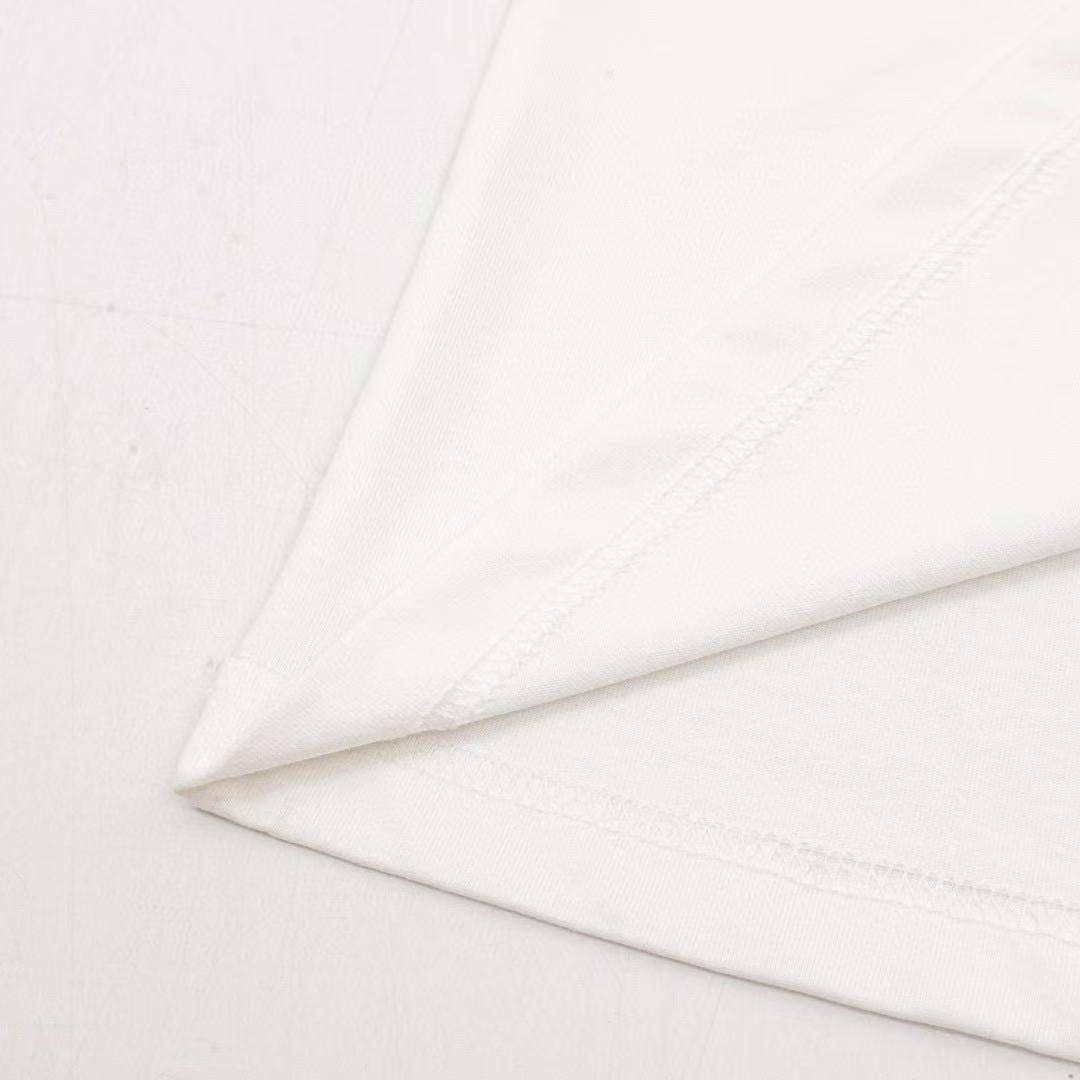 letter 4 color fashion T-shirt