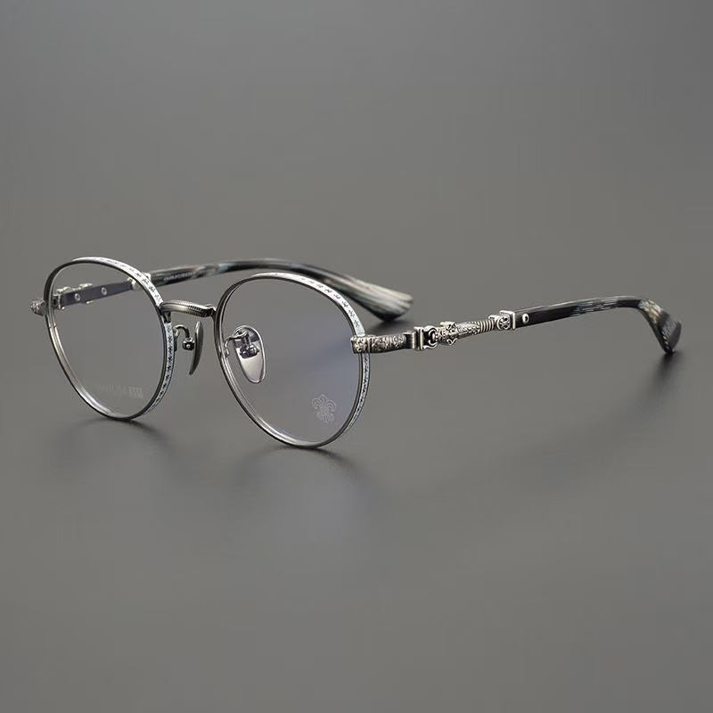 Fashion hot 4 color plain glasses