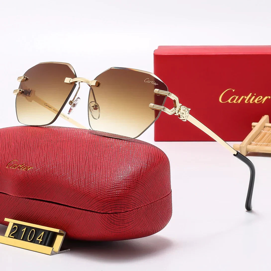 Fashion hot 6 color sunglasses 2104