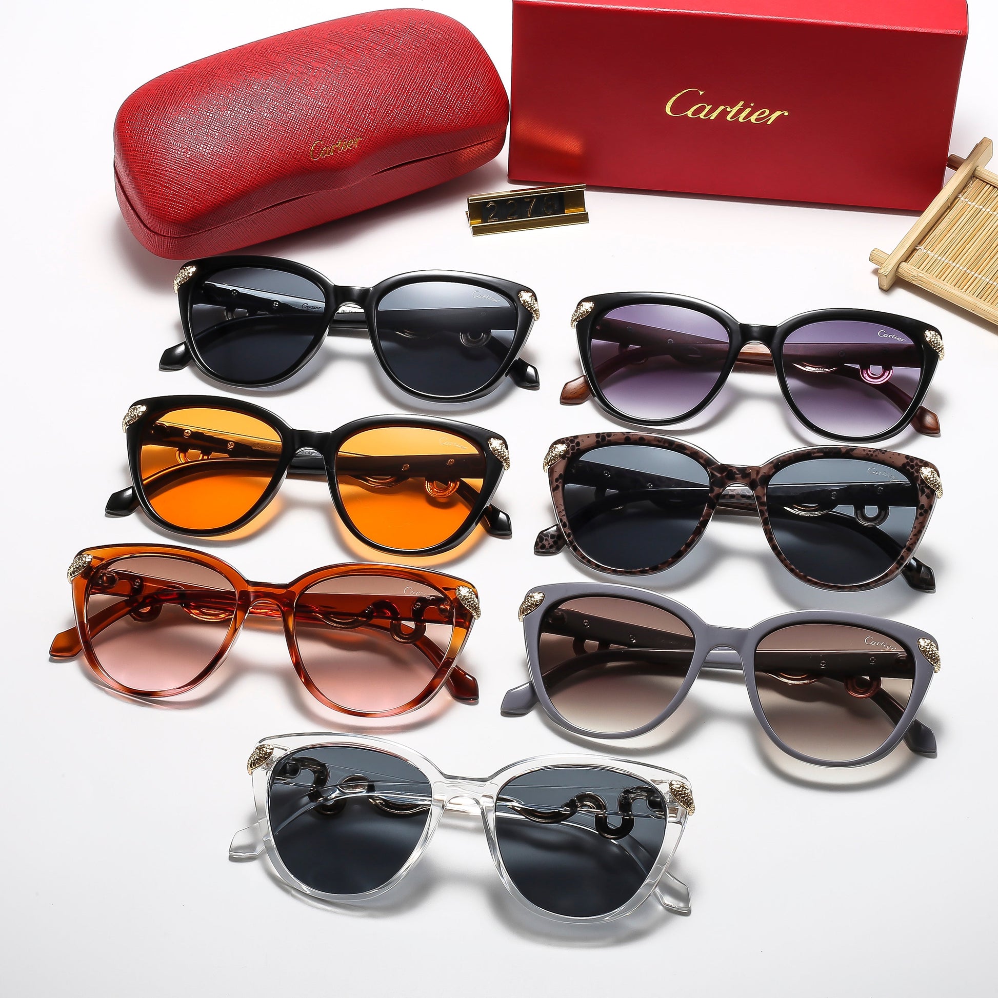 Fashion hot 7 color sunglasses 2277