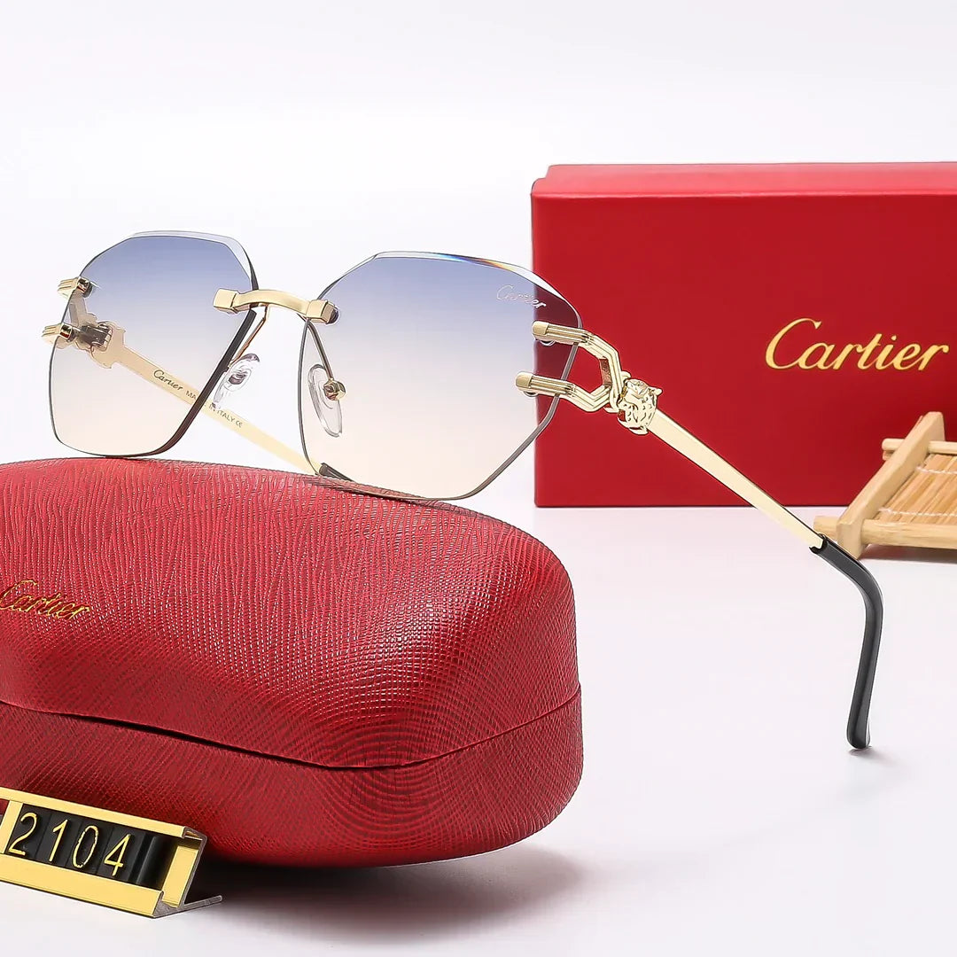 Fashion hot 6 color sunglasses 2104