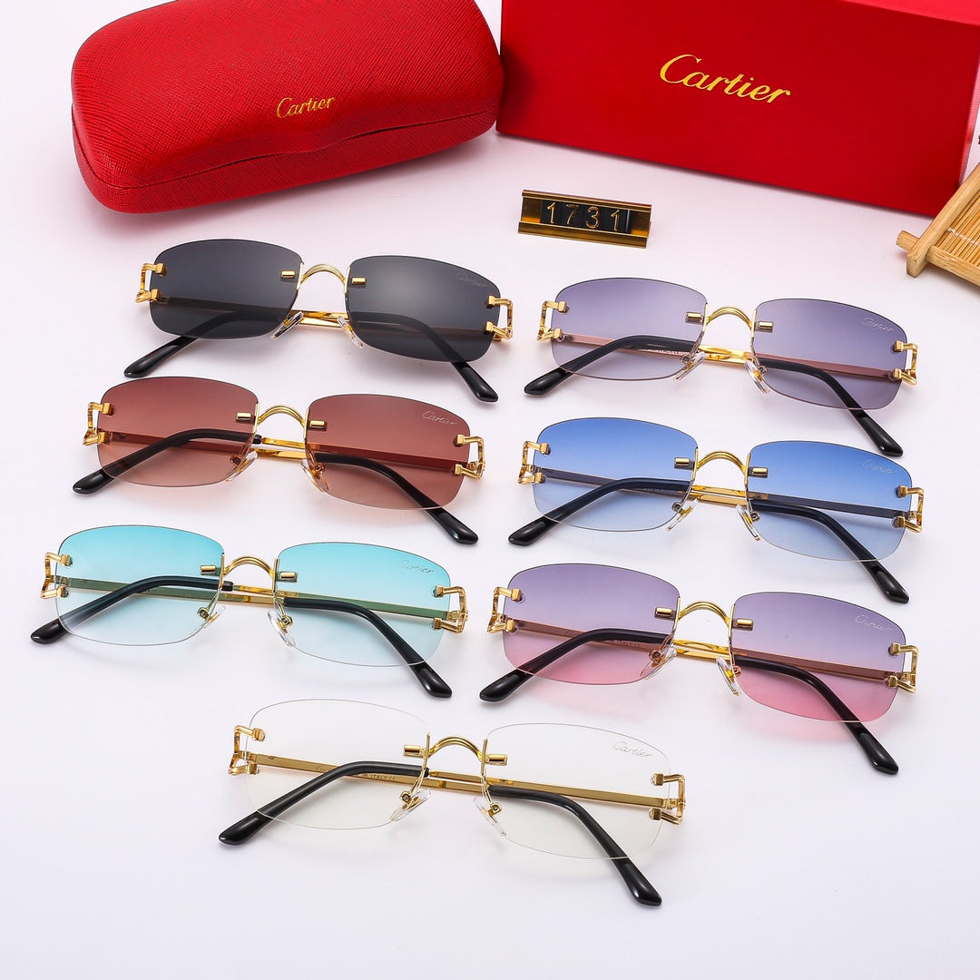 Fashion hot 7 color sunglasses 1731