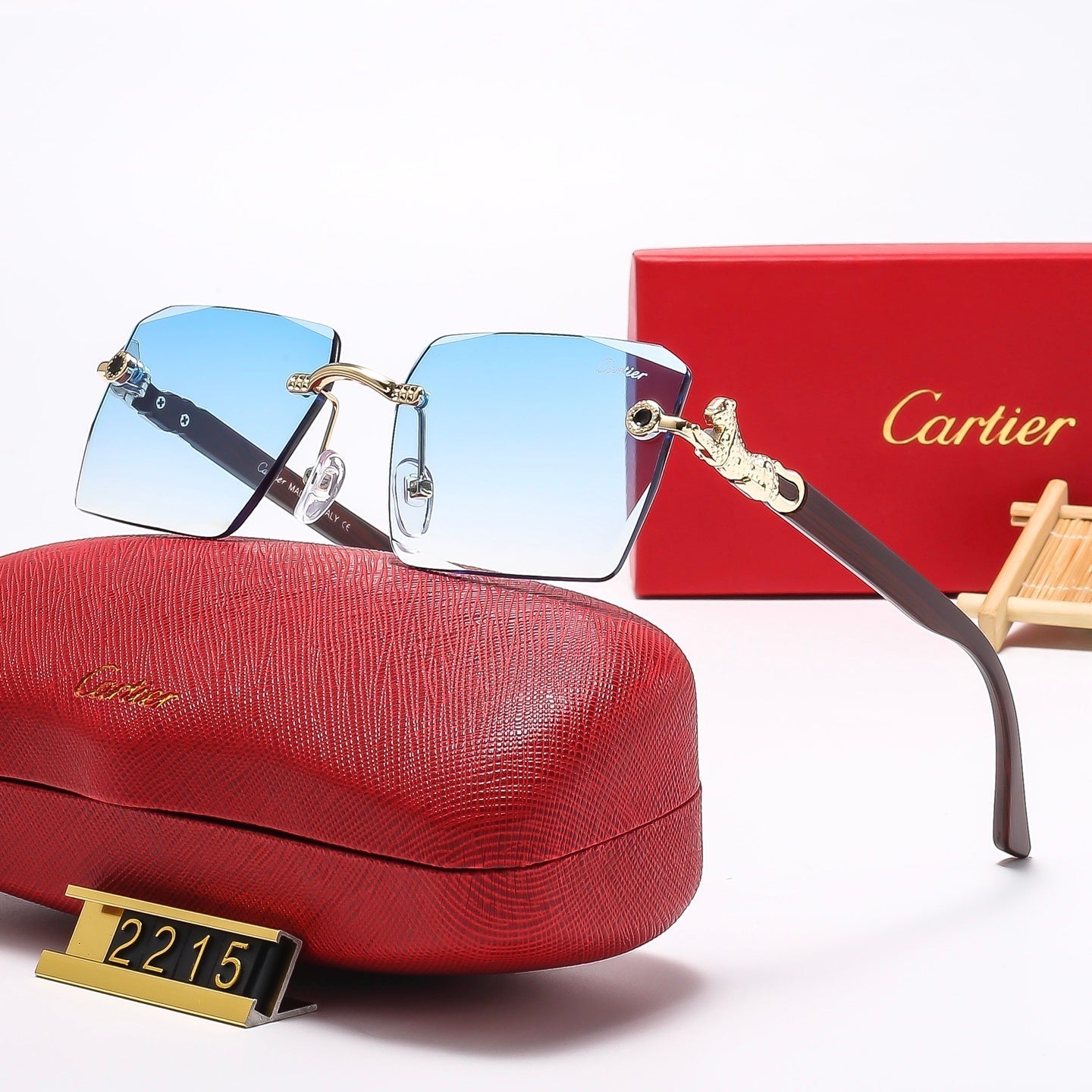 Fashion hot 6 color sunglasses 2215