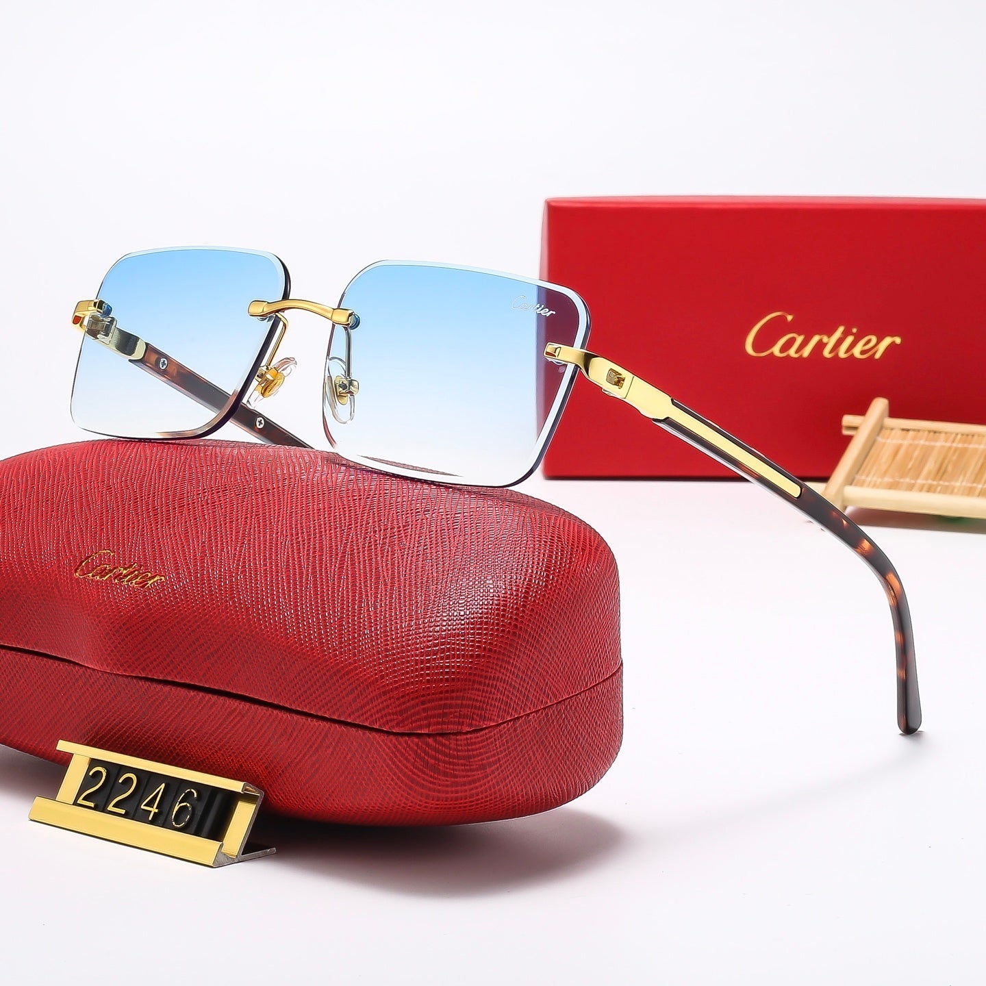 Fashion hot 5 color sunglasses 2247
